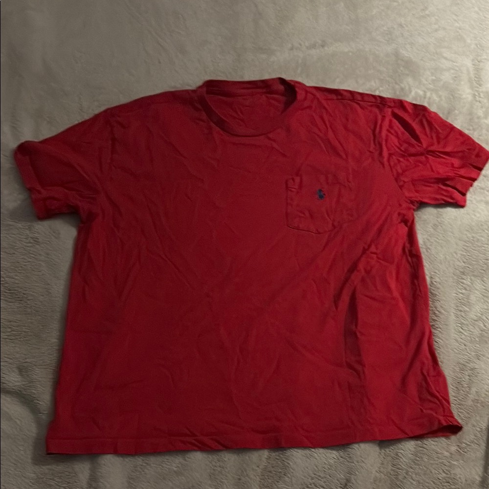 Polo by Ralph Lauren Men's Red T-Shirt